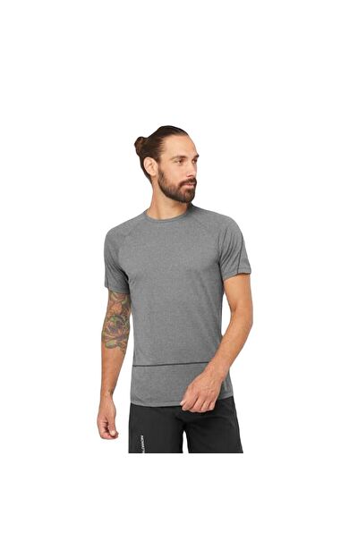 Salomon LC2050500 Cross Run Ss Tee M Erkek Tişört