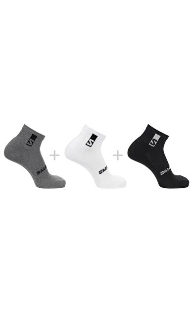Salomon LC2086700 Everyday Ankle 3-Pack Unisex Çorap