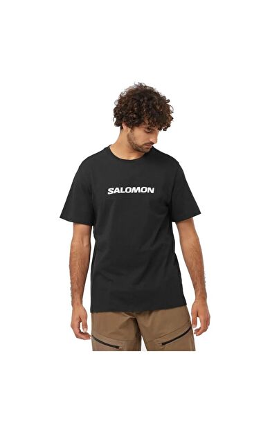 Salomon LC2245400 Sal Logo Perf Ss Tee M Erkek Tişört