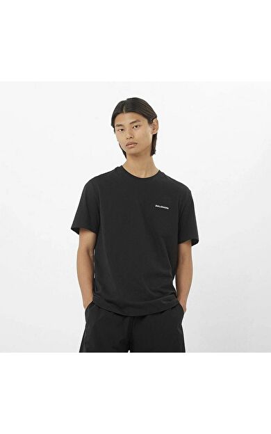 Salomon LC2526200 Logo Tee M Erkek Spor Tişört