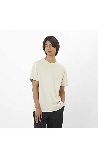 Salomon LC2526300 Logo Tee M Erkek Spor Tişört