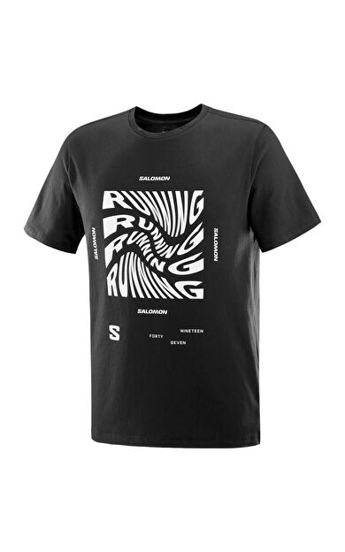 Salomon Running Graphic SS Tee Erkek T-Shirt