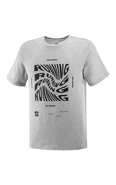 Salomon Running Graphic SS Tee Erkek T-Shirt