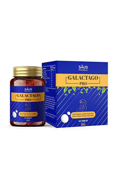 Salus İlaç Galactago Pro Beta Glukan Takviye Edici Gıda 45 Tablet