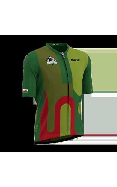 Santini 20ᵗʰ Anniversary Dragon Ride Bisiklet Forması GF94075C24DRA