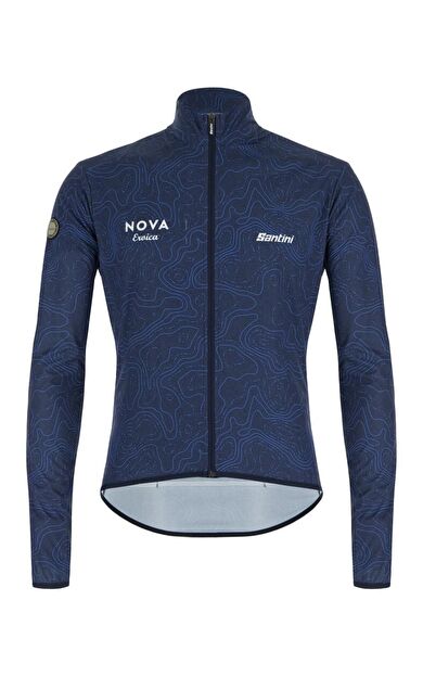 Santini EROICA NEBULA ARTE Erkek Rüzgarlık Bisiklet Ceketi ER33275NEBULARTE