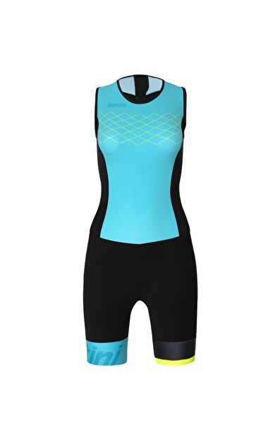 Santini GTR REDUX S9 Lady Body Triathlon Kadın Kolsuz Trisuit S9771GTRREDUX