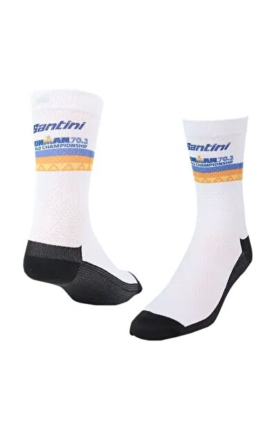Santini Ironman World Championship Özel Tasarım Bisiklet Çorabı
