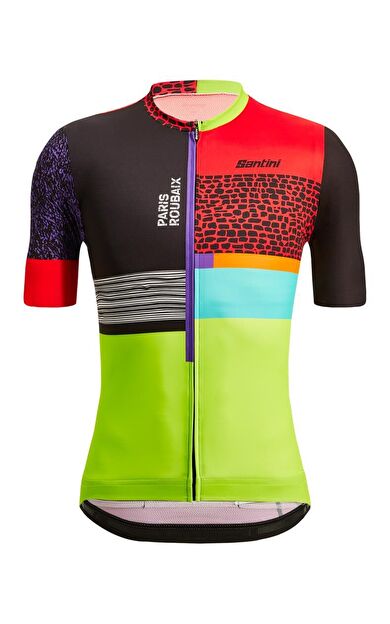 Santini Paris Roubaix Forger Des Heroes Erkek Bisiklet Forması RE94075C22PRFDH