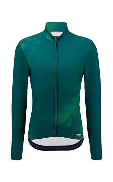 Santini PURE DYE Thermal Kışlık Bisiklet Forması 4W216075PUREDYE 3006011326_YEŞİL