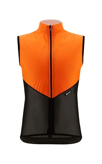 Santini Redux Lite Wind Vest Erkek Rüzgarlık Yelek SP54575REDUXLITE 3006011362_SİYAH