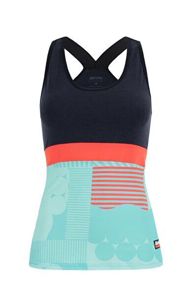 Santini SCIA OPTIC Kadın Spor Üst 2S63GLLSCIAOPTI