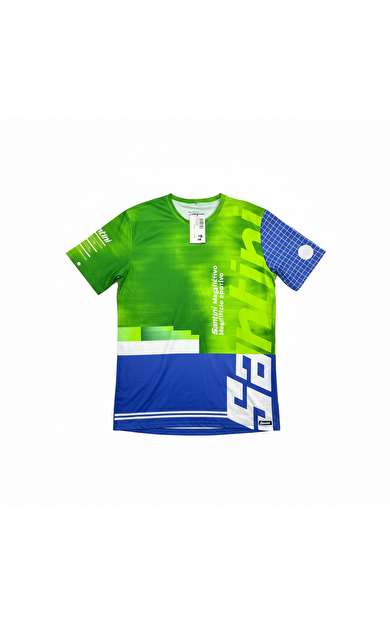 Santini Slam Büyük Beden Erkek Tenis Tişörtü TN499GLLSLAM