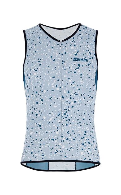 Santini Sleek Tri Top Sleveless Triathlon Atlet 1T6300SLEEKPIET