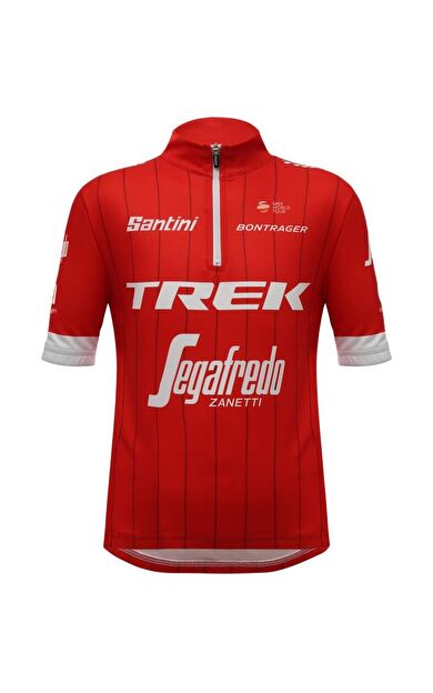 Santini Trek SegaFredo Özel Seri Çocuk Bisiklet Takım Forması RE942B1418TS