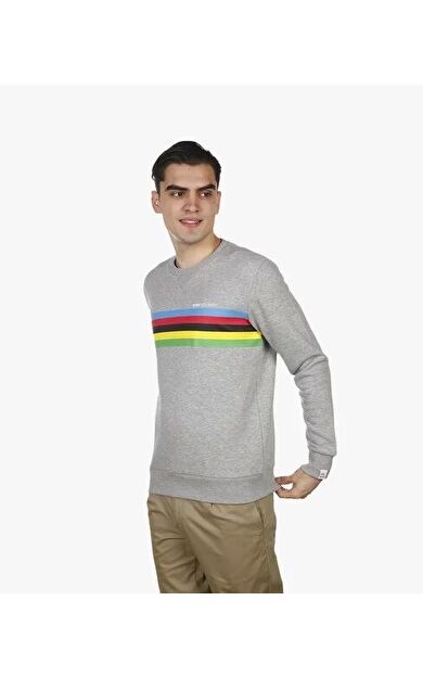 Santini x ANTWRP Velo Tourist UCI Çizgili Özel Seri Sweatshirt BSW050-L008
