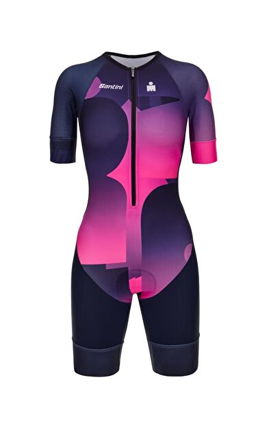 Santini X Ironman KOA Büyük Beden Kadın Trisuit 3I777LIMGKOA