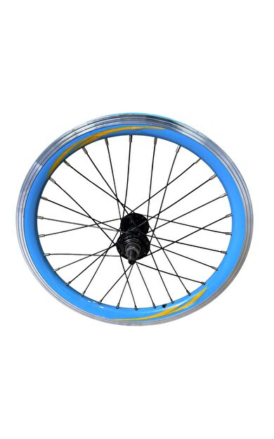 16 Jant Çift Katmanlı çocuk bisikleti jantı ön jant Mavi renk 16 jant Double Ön Jant Mavi Renk