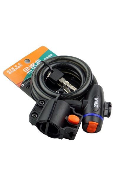 Anahtarlı Çelik Kilit Bisiklet Motosiklet Güvenlik Kilidi Bebek Arabası