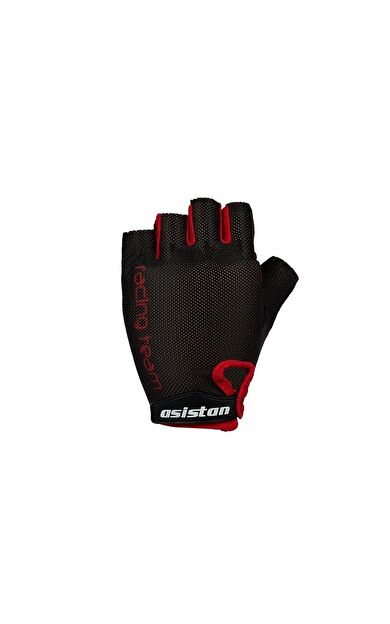 Asistan Cape GL 200 Kısa Parmak Bisiklet Eldiveni XL Beden Kırmızı