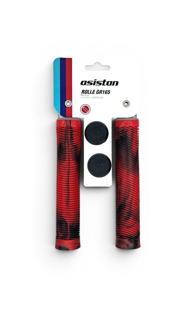Asistan GR165 Mtb Bmx Dirt jump Freeride Elcik Silikon Bisiklet Elcik 165MM Elcik Siyah Mavi