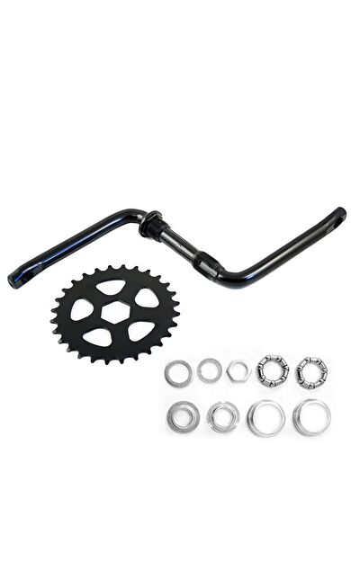 Bisiklet Aynakol Seti Amerikan 20 Jant 36T Siyah Tomson 20 Jant Uyumlu Ümit