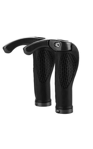 Barendli Bisiklet Elcik Alüminyum 206 SİYAH RENK PVC YAPILI RAHAT ELCİK