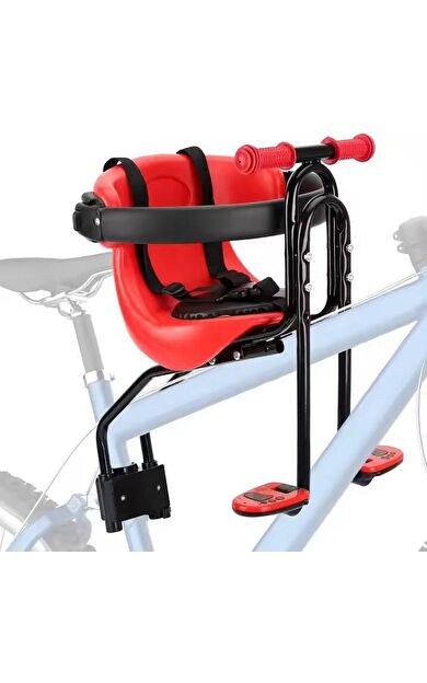 Sarissa Bisiklet Çocuk Taşıyıcı Ön Taşıyıcı Kadro Bağlantılı Bisiklet Çocuk Koltuğu Taşıyıcı Sele