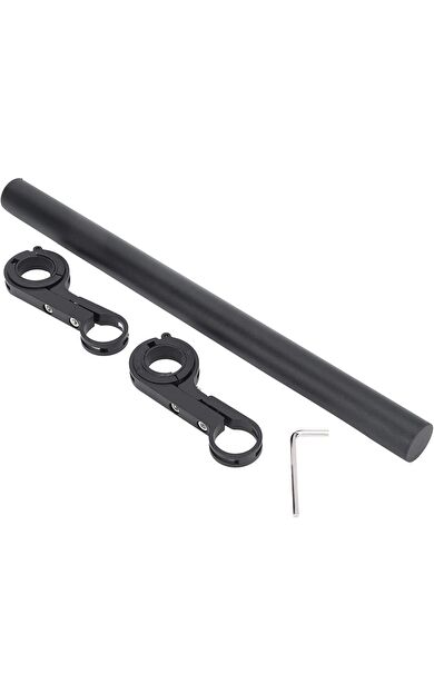 Bisiklet Gidon Aksesuar Uzatma Aparatı 30 Cm Genişletici Çubuğu Işık KM Tutucu