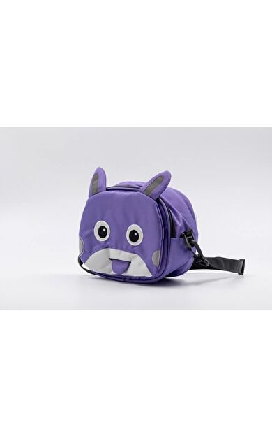 Bisiklet Gidon Çantası  Hydra Mor (Omuz Askılı) Çocuk Bisikleti Direksiyon Çantası