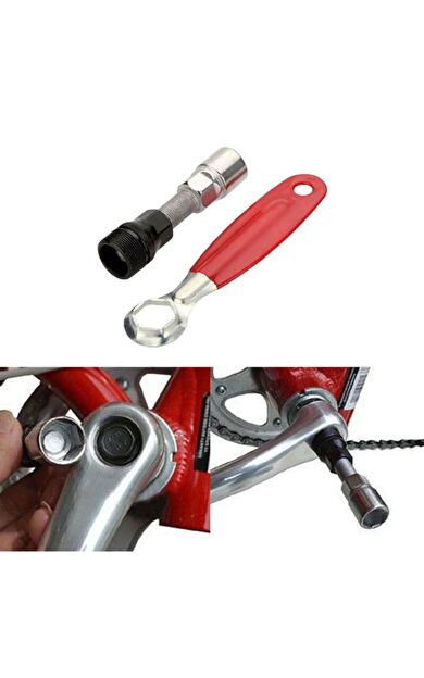 Bisiklet Göbek Aynakol Ön Çark Krank Dişli Sökme Anahtarı Aleti Aynakol Çektirme Aleti