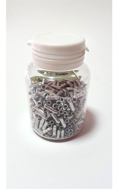 Bisiklet İç Tel Ucu Kapsülü 250'li Paket Atölye Paket Bisiklet Fren Vites Teli Kapsülü