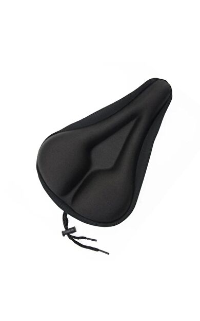 Bisiklet Ultra Yumuşak Siyah Gerçek Jelli Bisiklet Sele Kılıfı