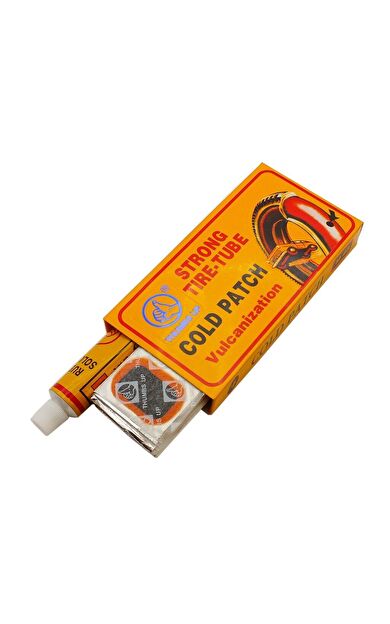 BİSİKLET LASTİK TAMİR YAMA SETİ SOĞUK YAMA 48 Lİ TAZE