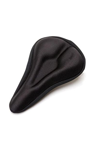 Bisiklet Yumuşak Dolgulu Jel Rahat Koltuk Sele Kılıfı - Siyah