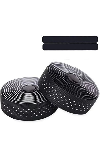 Briviga Siyah Beyaz Gidon Bandı PU+EVA Bisiklet Gidon Bandı Yol Sargısı 2150x30 Yol Bisikleti sargı