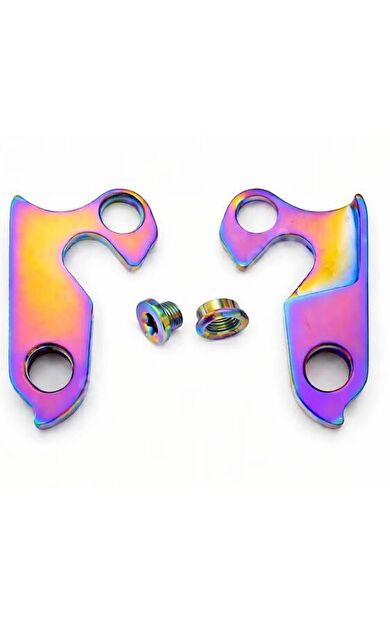 Canyon Bianchi Knt Kadro Kulağı Bisiklet Aktarıcı Kulağı Kadro Kulağı Titanyum Rainbow Kadro Kulağı