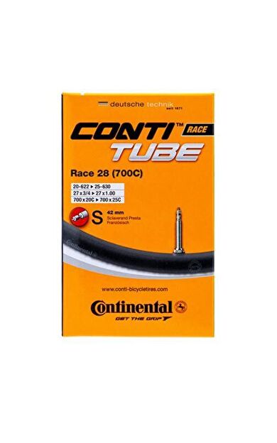 Continental Race 700x20/32C İğne Sibop İç Lastik 42mm 28 Jant Yol Yarış İç Lastik İnce Presta Sibop