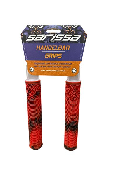 17 CM Mtb Bmx Freeride Elcik Silikon Bisiklet Elcik Kaymaz Yapı Dirt Jump Bisiklet Elciği Kırmızı