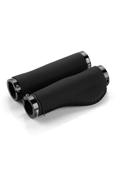 FORTE GT Bisiklet Elcik Özel Dikişli Deri Bisiklet Elciği Siyah