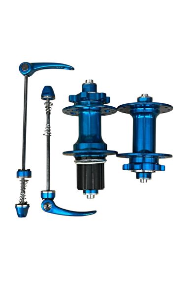 Forte Gt Xbyc 680 Bisiklet Hub Sesli Ön Arka Kaset Göbek Seti 32 Delik 6 Vida Qr Mandal Mavi