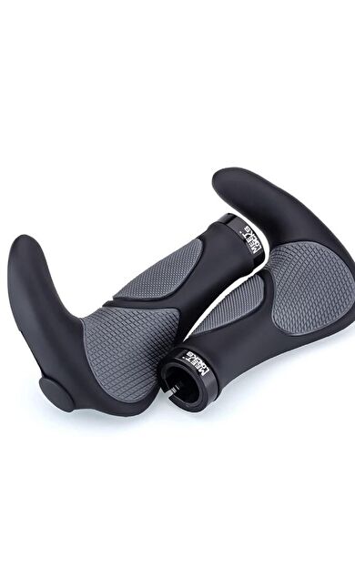 FORTE GT Bisiklet Baretli Elcik Ergonomik Barendli Elcik Siyah