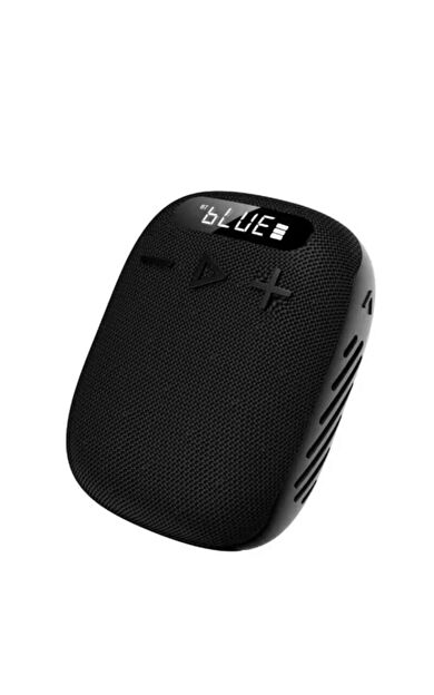 Xbyc 2727 Bluetooth Bağlantılı Hoparlör Su Geçirmez Şarjlı Bisiklet Motosiklet Hoparlörü Siyah