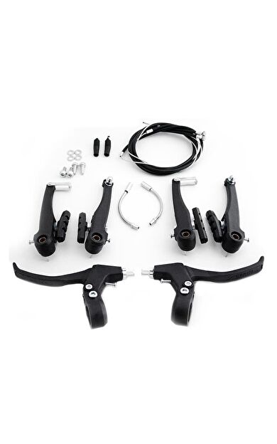 BİSİKLET, MTB FREN TAKIMI V BRAKE, FULL, FREN KOLLARI DAHİL