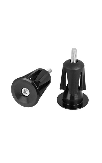 İmpact Alüminyum Vidalı Bisiklet Gidon Tıpası - HD-B11 Siyah