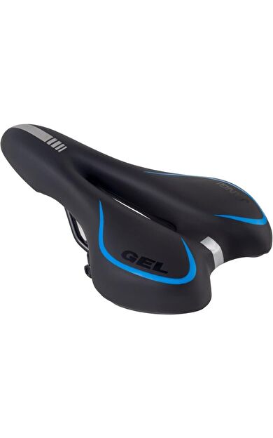 Sarissa Jel Rahat Yumuşak Konforlu Geniş Bisiklet Selesi Bisiklet Koltuğu Koltuk Mavi Jelli Sele