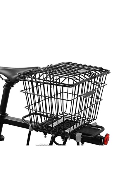 Arka Bisiklet Sepeti Arka Bagaj Uyumlu Eşya Taşıma Sepeti Tüm Bisikletlere Uyumlu Sepet