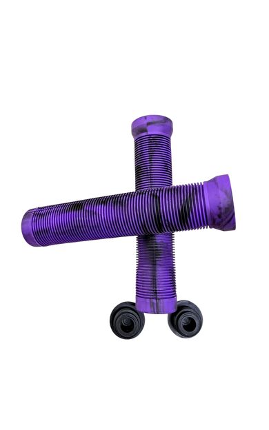 Mtb Bmx Dirt jump Freeride Elcik Silikon Bisiklet Elcik Kaymaz Yapı 160 mm Bisiklet Elciği Mor