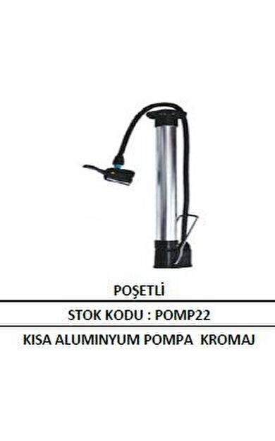 Kısa Aluminyum Pompa Kromaj Renkli Plastik Hortumlu Yüksek Basınç