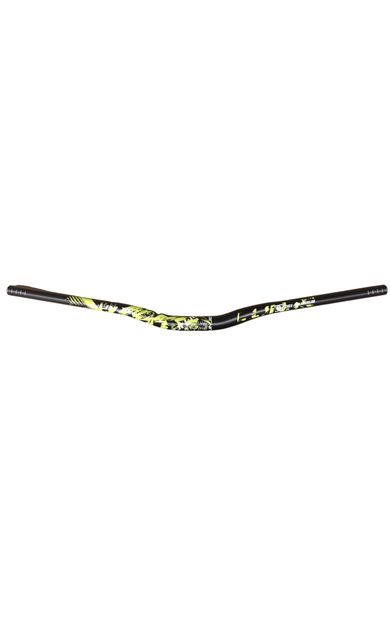 Lunje Alüminyum 31.8 780 mm Riser Mtb Gidon Bisiklet Gidonu Siyah Sarı